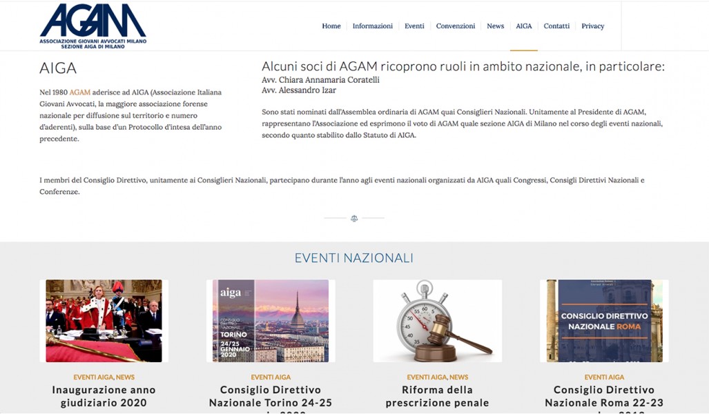 AGAM Associazione Giovani Avvocati Milano